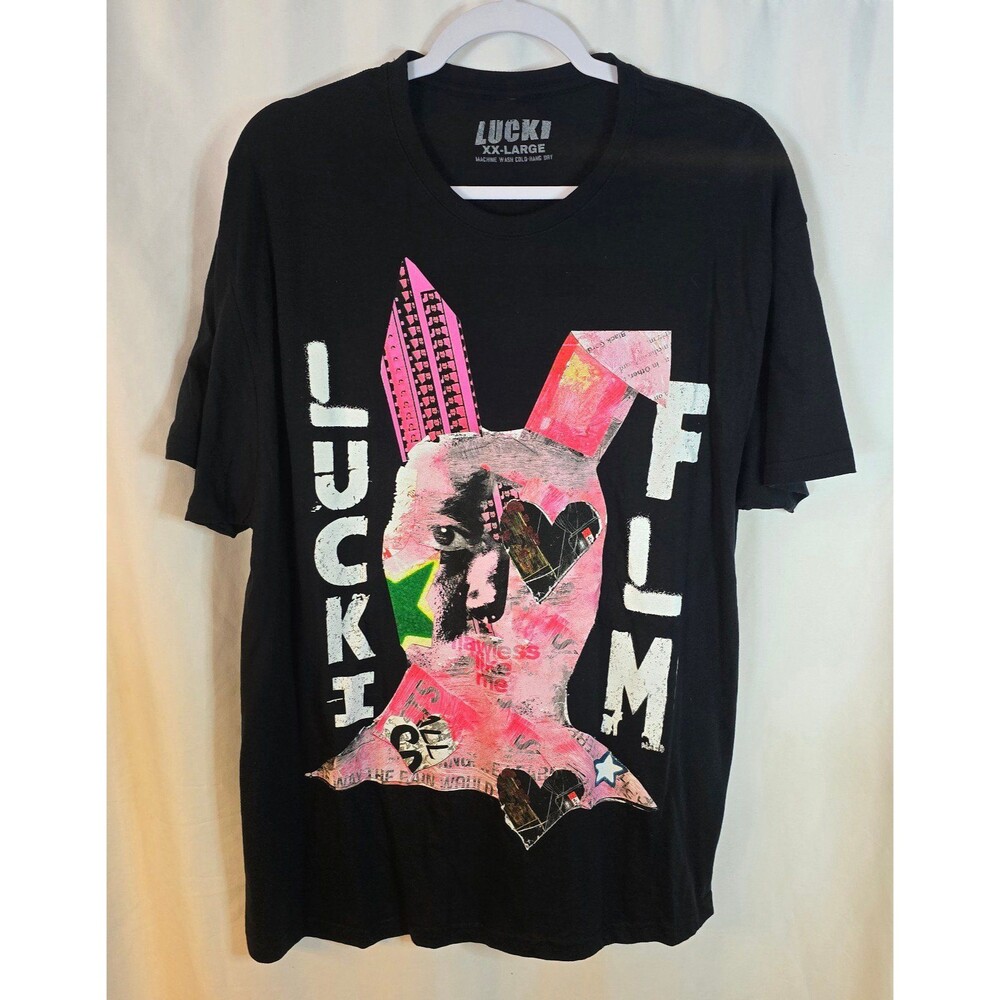 Lucki Flawless Like Me Tour Black T-shirt NWOT